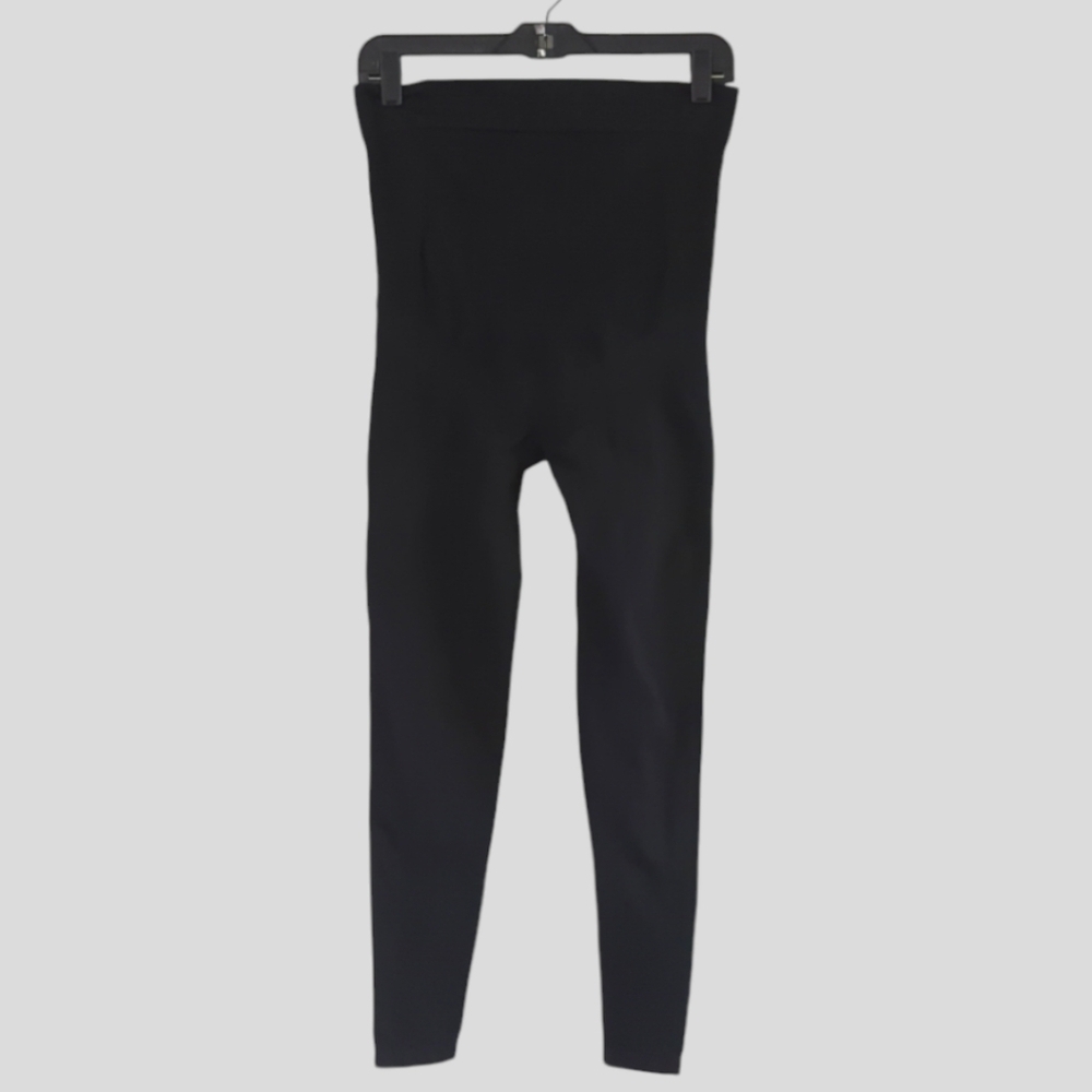Blanqi Hipster Support Leggings Black Maternity Postpartum Medium M18-M19-P06